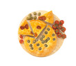 Focaccia con pomodorini e olive