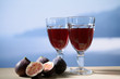 Figs and red wine