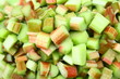 rhubarbe en morceaux