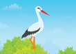 Illustration: Stork Stork