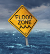 Ilustración: Flood Warning Flood Warning