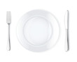 Dinner place setting, vector illustration