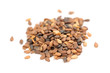 Photo: Tan Sesame Seeds Macro Isolated on White Background Tan Sesame Seeds Macro Isolated on White Background