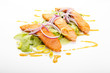 Salmon sashimi
