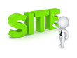 Word SITE.