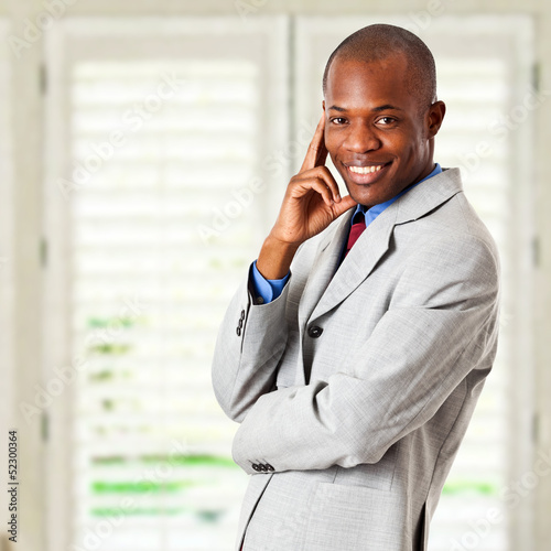 Photo: African young businessman portrait African young businessman portrait