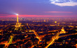 Foto: View of Paris by night View of Paris by night