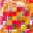 Square block texture abstract background
