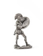 Tin soldier isolated on a white backgrounds
