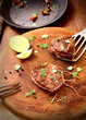 Photo: Pan roasting medallions of fillet steak Pan roasting medallions of fillet steak