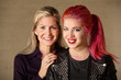 Photo: Joyful Mom and Teenager Joyful Mom and Teenager
