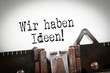 Photo: wir haben ideen wir haben ideen