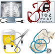 Set of medical icons