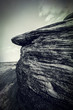 jagged rock
