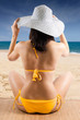 Girl on a beach