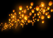 Foto: Flying Chinese Lanterns Flying Chinese Lanterns