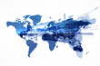 abstract futuristic internet high computer technology business b