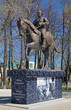 Monument of Fedor Boborykin in Kineshma, Russia