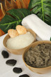 Spa with the mud and marine salt