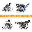 Vehicle for handicapped persons - wheelchairs collection.