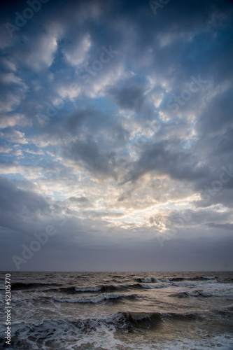 Photo: cloudscape above the dutch sea cloudscape above the dutch sea