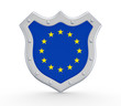Coat of Arms with flag of EU.