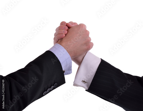 Photo: strong handshake strong handshake