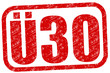 Ü30 Stempel  #130513-svg08