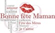 fond bonne fête maman
