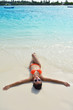 Foto: beautiful gril on beach have fun beautiful gril on beach have fun