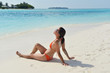 Foto: beautiful gril on beach have fun beautiful gril on beach have fun