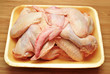 Photo: Cooking Many Raw Chicken Wings Cooking Many Raw Chicken Wings