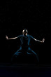 Asian Man practicing Martial Arts