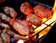 chicken wings on grill