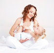 mother and daughter