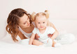 mother and daughter