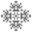 Abstract floral pattern