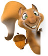 Illustration: Fun squirrel Fun squirrel