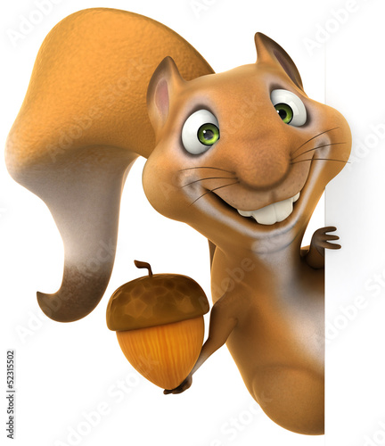 Illustration: Fun squirrel Fun squirrel