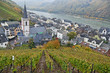 Assmannshausen und die Pfarrkirche Heiligkreuz, Deutschland