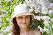 Outdoor portrait of  woman