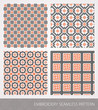 Embroidery ornament