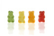 Gummis in der Gruppe