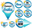 Vector: Summer sale Summer sale