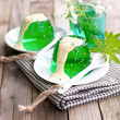Foto: Gelatin dessert with woodruff Gelatin dessert with woodruff