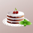 Cherry cake