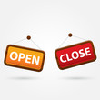 Open and closed signs