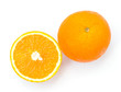 orange isolated on white background