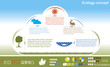Vector: Modern Ecology concept. Design template. Infographics. Vector Modern Ecology concept. Design template. Infographics. Vector