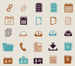Set icones colorés